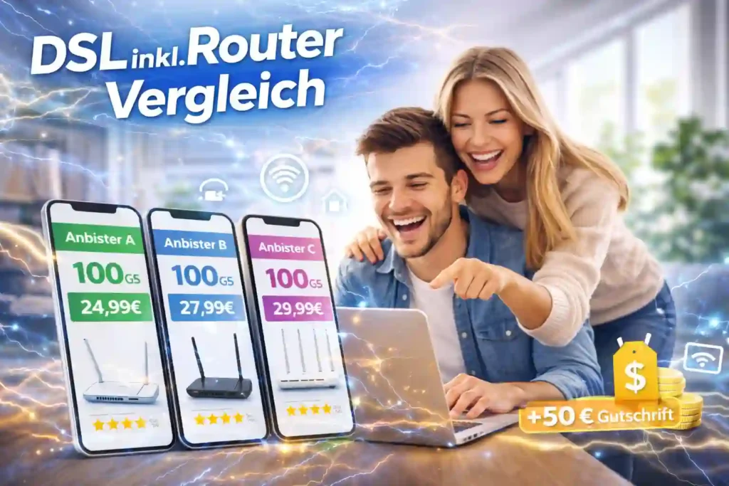 DSL inklusiv Router Tarif